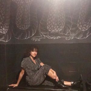 Vintage glittery jumpsuit